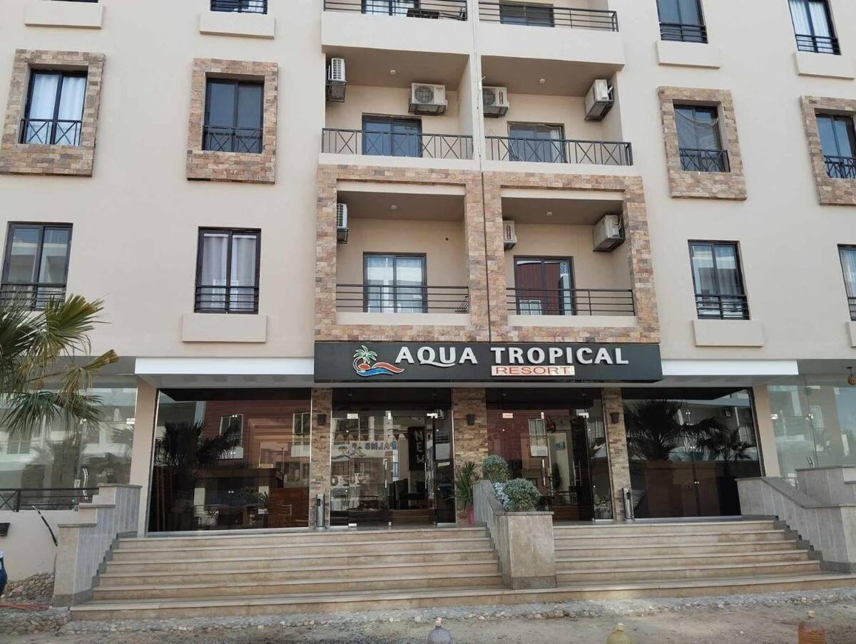 Modern Apartment With Direct Pool Access In Aqua Tropical Hurghada Luaran gambar